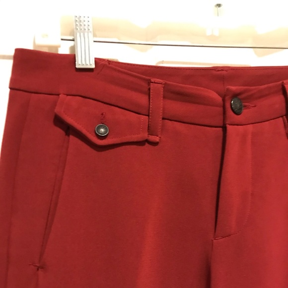 Rag and Bone Red Dress Pants - Picture 1 of 8